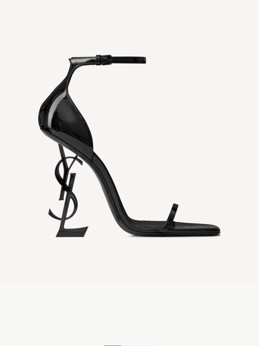 YSL OPYUM SANDALS IN PATENT LEATHER
BLACK